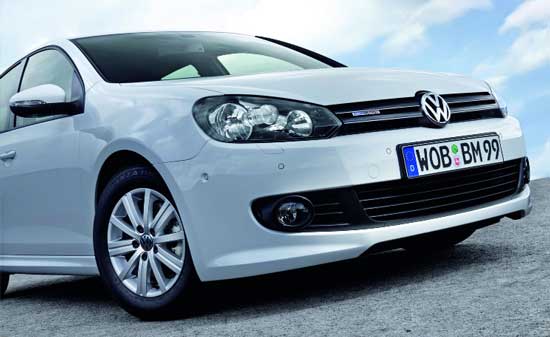 vw golf bluemotion 2010