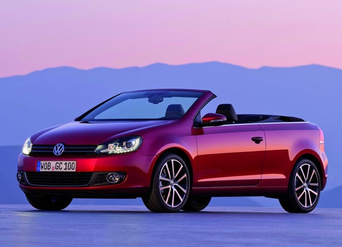 volkwagen golf cabriolet 2012