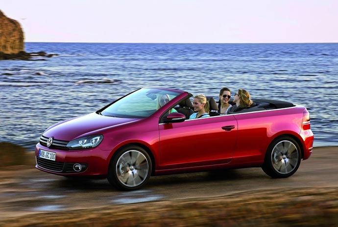 volkwagen golf VI cabriolet 2012