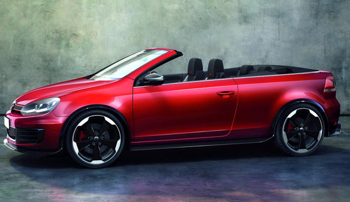 volkswagen golf gti cabriolet concept lateral