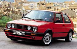 vw golf gti 1983, golf II