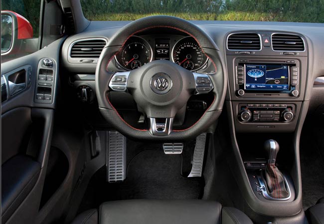 interior painel volkswagen golf gti 2011