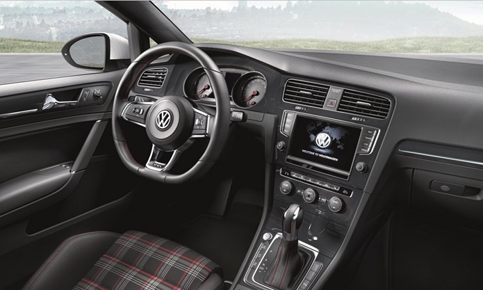 vw golf gti 2016 brasil interior