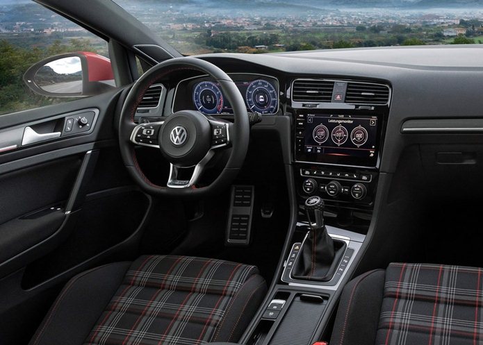 vw golf gti 2018 interior