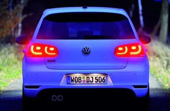 volkswagen golf iv 2010 / laternas leds