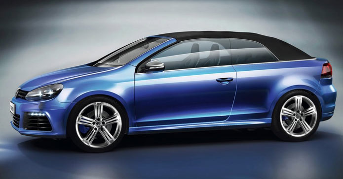 volkswagen golf r cabriolet concept 2011 traseira