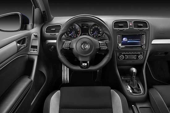 interior vw golf r 2010