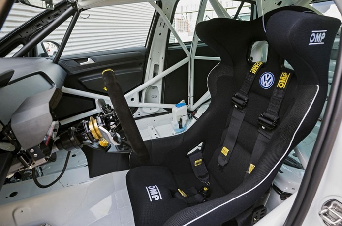 vw golf race car concept interior