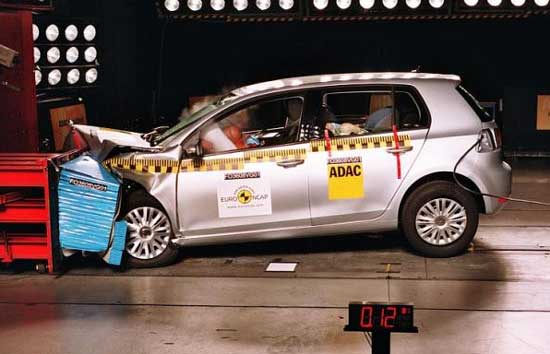 golf 2009 crashtest