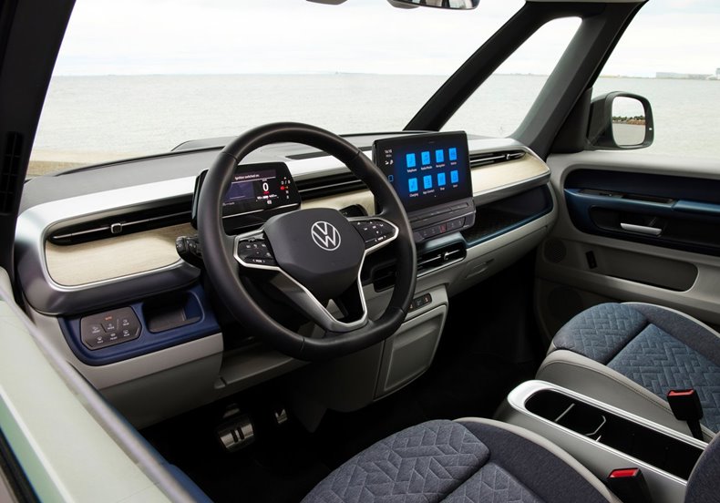 kombi 2023 / volkswagen id buzz interior