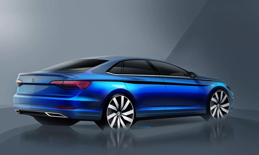 novo jetta 2019 traseira