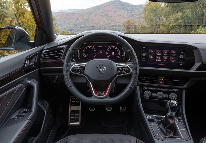 vw jetta gli 2023 interior painel