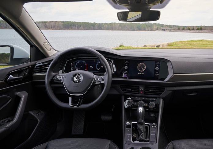 vw jetta 2019 interior painel