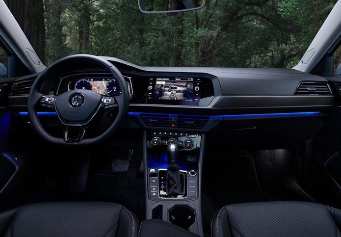 vw jetta 2019 interior painel