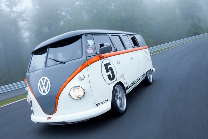 vw kombi t1 race taxi