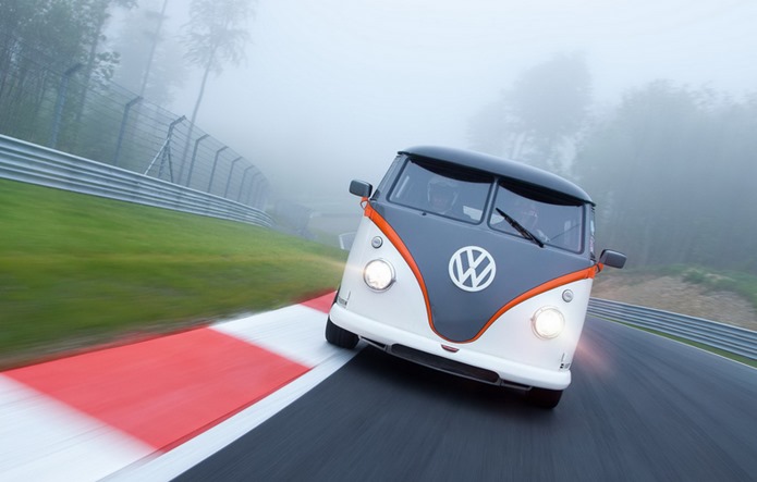 vw kombi t1 race taxi