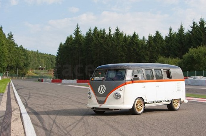 vw kombi t1 race taxi