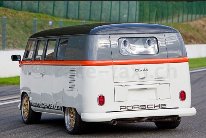 vw kombi t1 race taxi