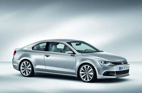 vw new compact coupe concept / jetta coupe 2011