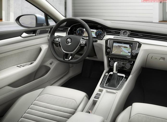 interior painel vw passat 2015