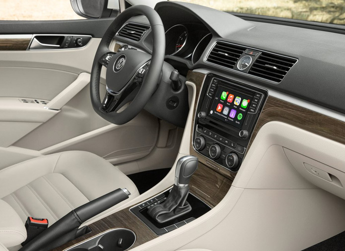 vw passat 2016 interior us version