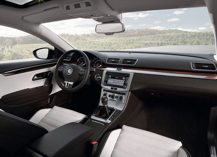 volkswagen passat cc 2012 2013 interior