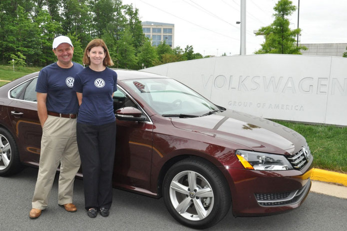 John e Helen Taylor volkswagen passat 2012 diesel recorde 