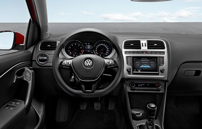 vw polo 1.0 tsi bluemotion interior