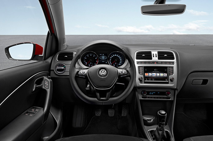 volkswagen polo 2015 europa interior