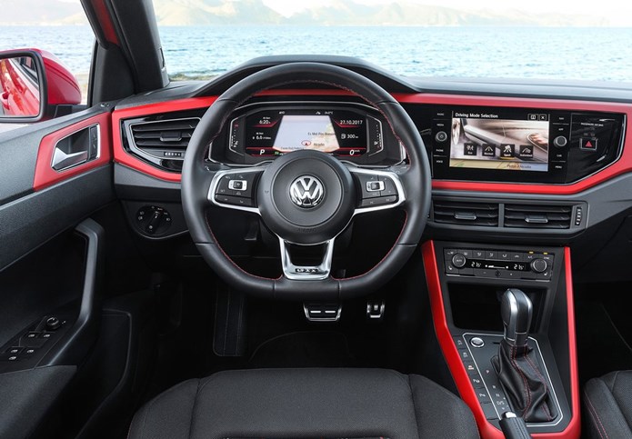 vw polo gti 2018 interior