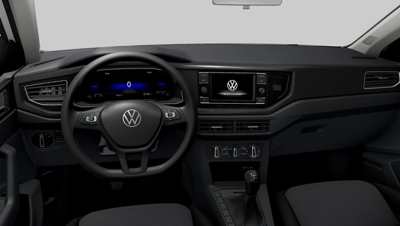 polo tsi 2024 interior painel