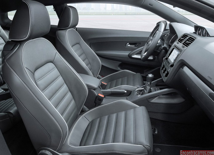 vw scirocco 2014 2015 interior