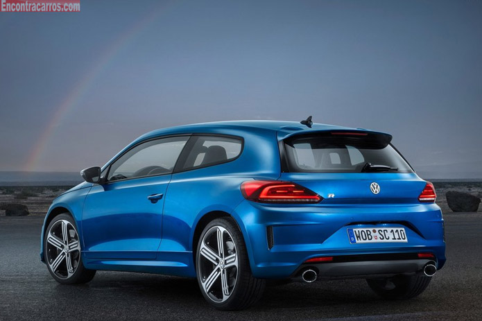 vw scirocco r 2015 traseira