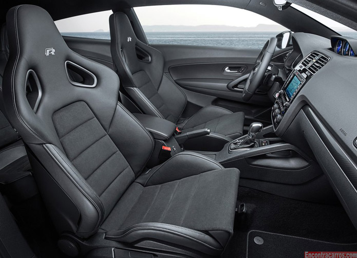 vw scirocco r 2014 2015 interior bancos