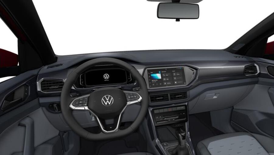 vw t cross comfortline 2024 interior painel