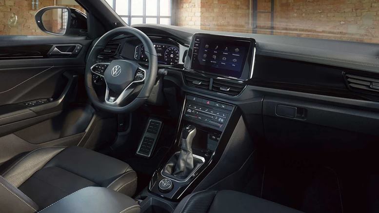 vw t-roc 2022 interior painel