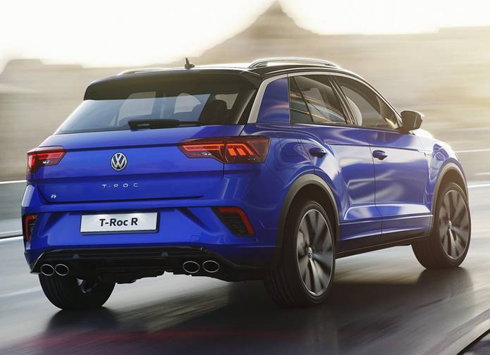 novo t-roc r traseira