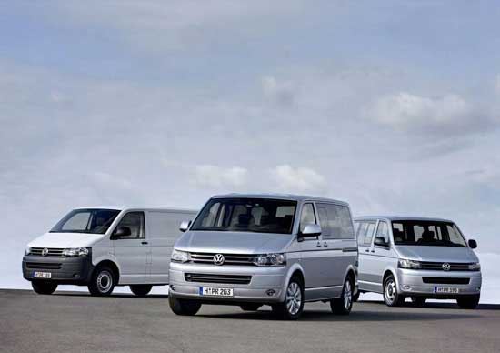 volkswagen t5 transporter 2010