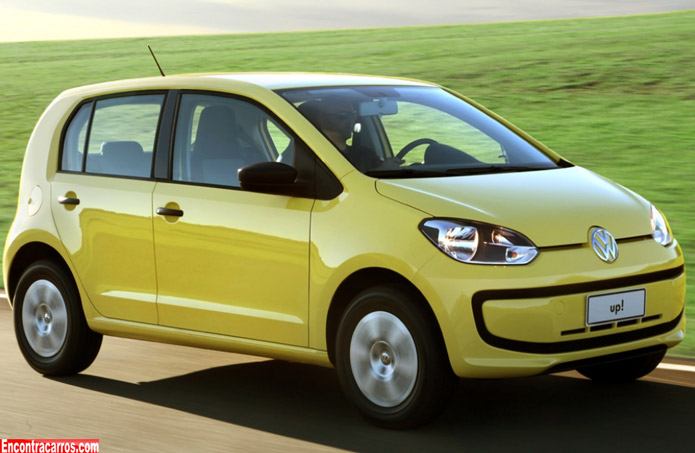 volkswagen up take up! amarelo