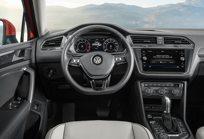 volkswagen tiguan allspace 2018 7 lugares interior