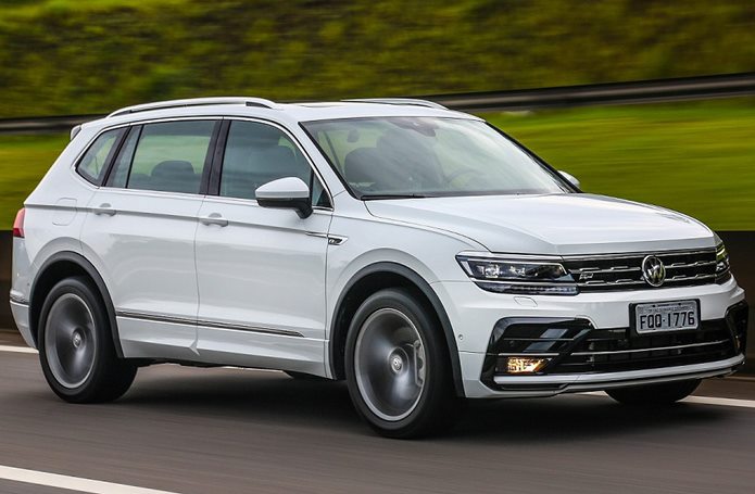 novo vw tiguan allspace r line 2018