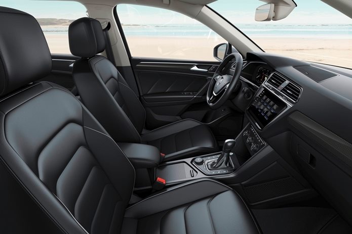 novo vw tiguan interior