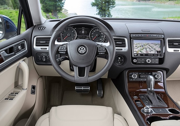 novo vw touareg 2015 interior