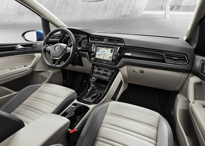 volkswagen touran 2015 2016 interior