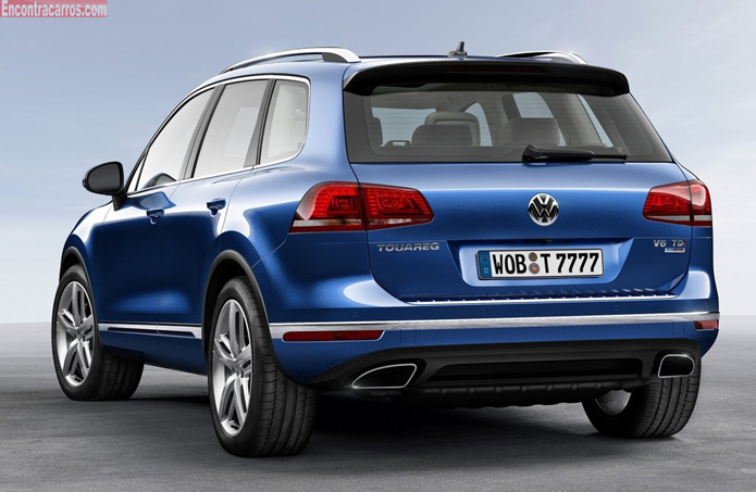 novo volkswagen touareg 2015 traseira