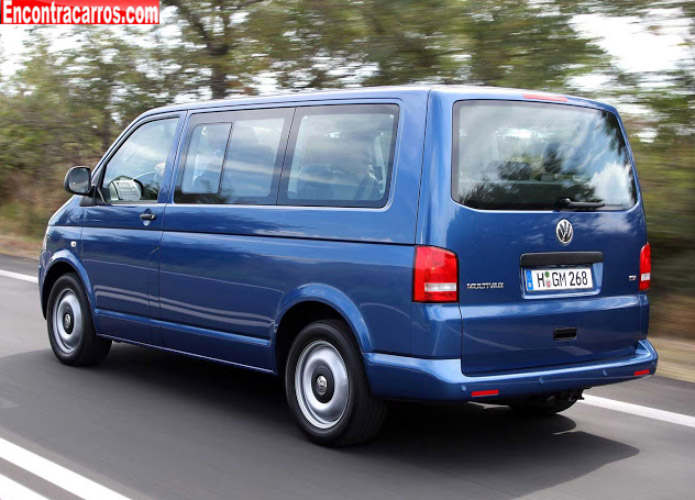 vw transporter t5 multivan traseira