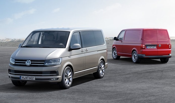 vw transporter t6 2016