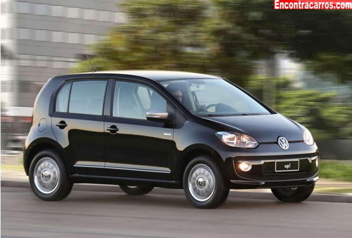 volkswagen up black / black up