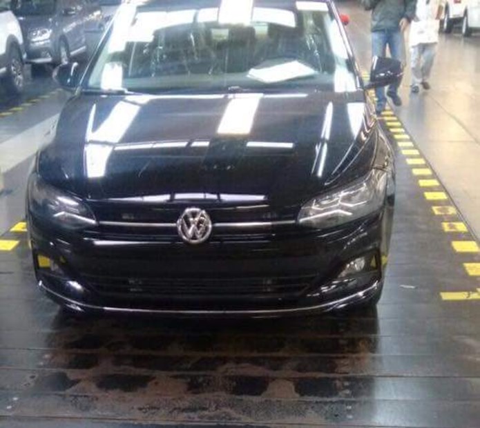 vw virtus dianteira frente