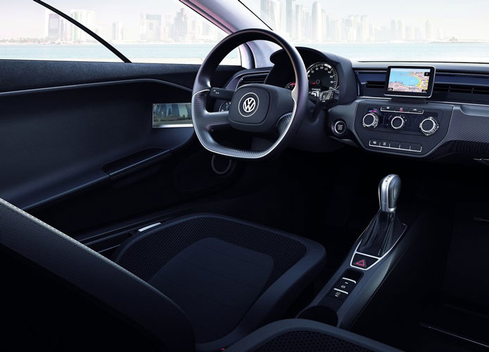 vw xl1 interior